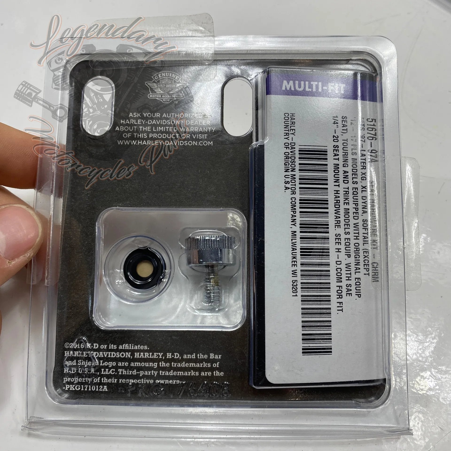 Seat Screw OEM 51676-97A – Legendary Parts