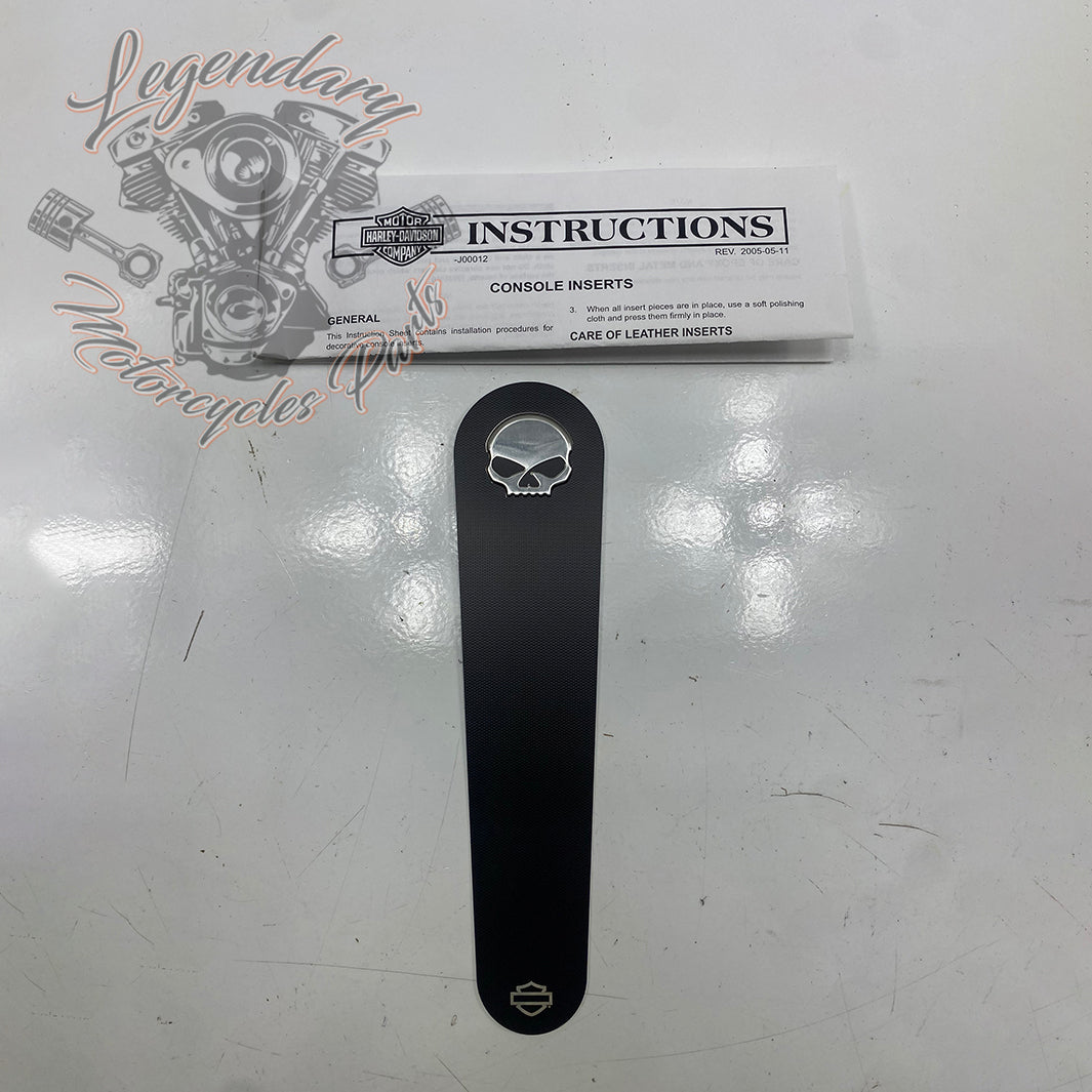 ハーレー 純正 スカル タンク コンソール インサート 71370-05 Skull Tank Console Insert OEM 71371-05 – Legendary Parts