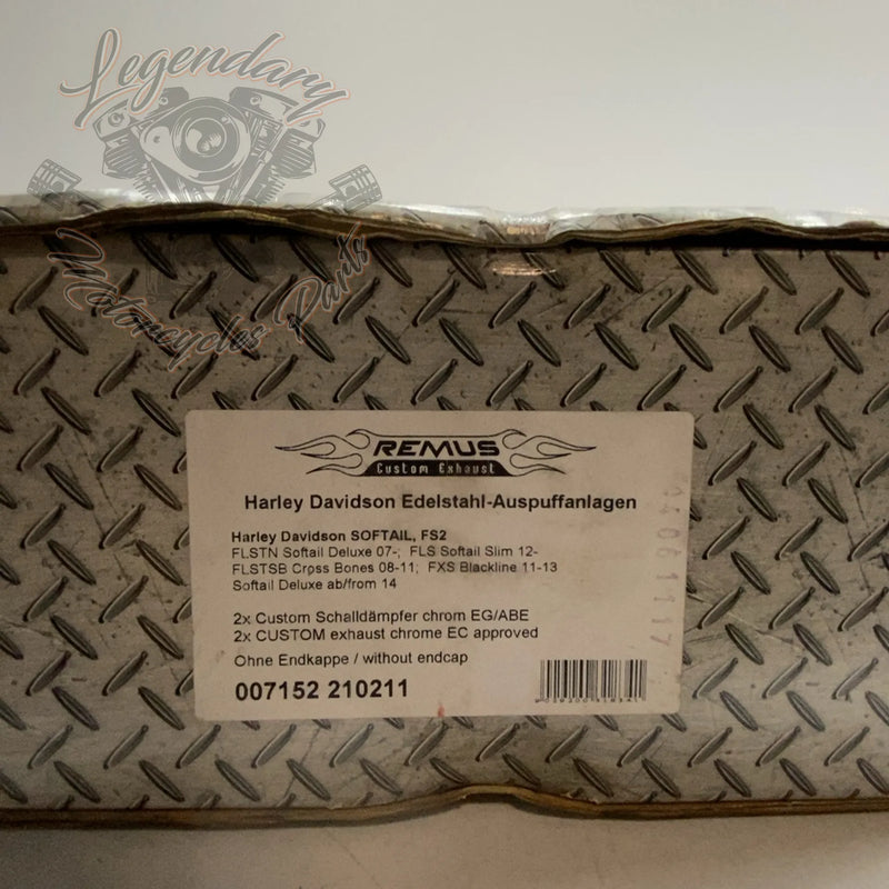Silencieux Remus OEM 007152 210211