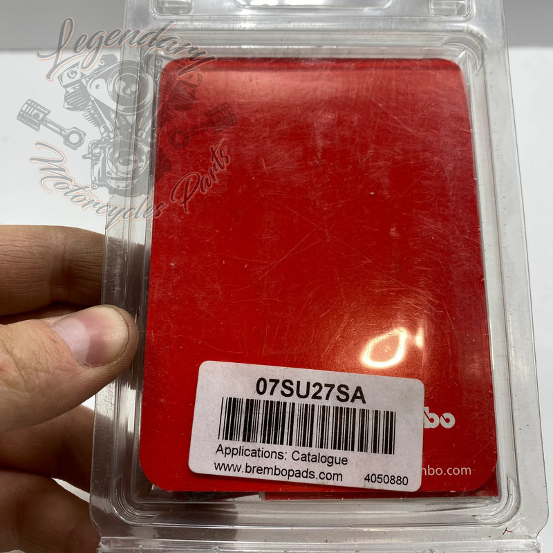 Pastilhas de travão sinterizadas Ref 07SU27SA