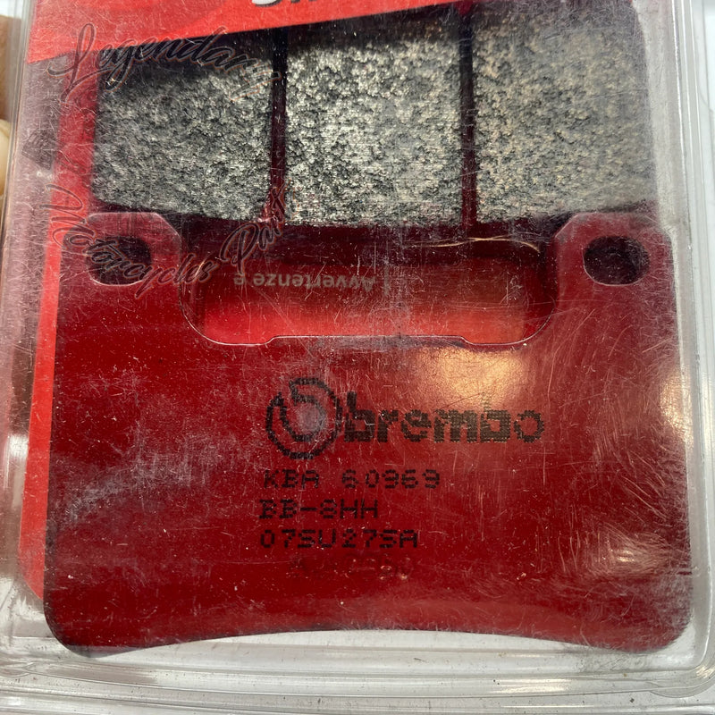 Pastilhas de travão sinterizadas Ref 07SU27SA