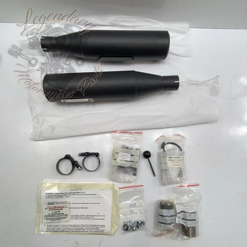 Paar Schalldämpfer OEM 101-2122-266 