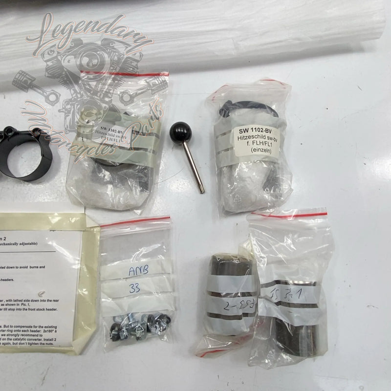 Paar Schalldämpfer OEM 101-2122-266 