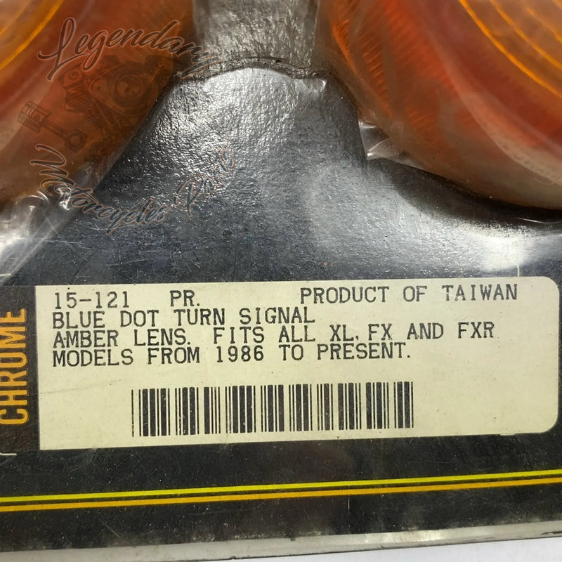 Turn Signal Lens Ref 15-121 – Legendary Parts