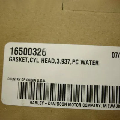 Guarnizione della testata 3.937 - OEM 16500326