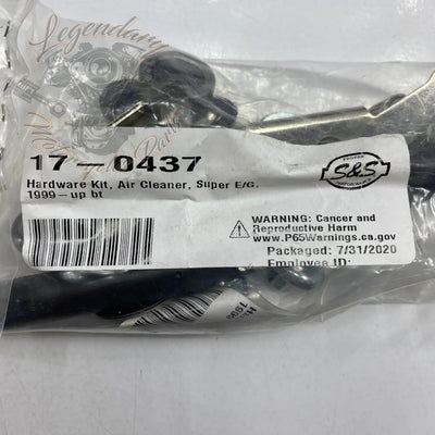 Zestaw filtra powietrza S&S w kształcie łzy OEM 17-0403