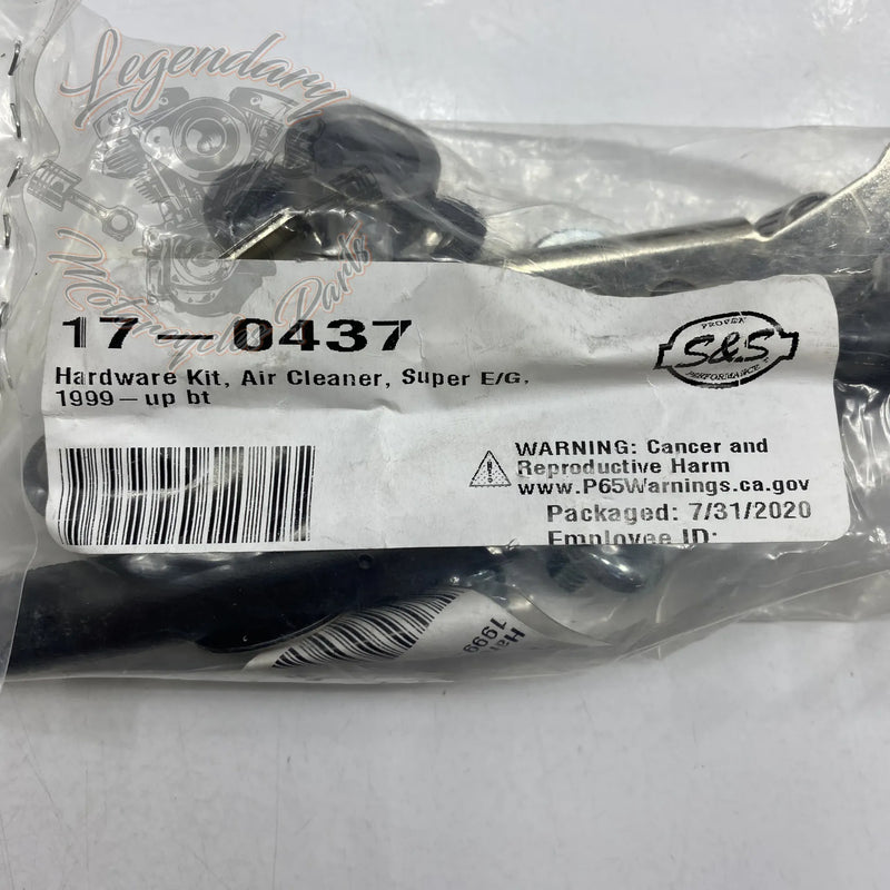 Zestaw filtra powietrza S&S w kształcie łzy OEM 17-0403