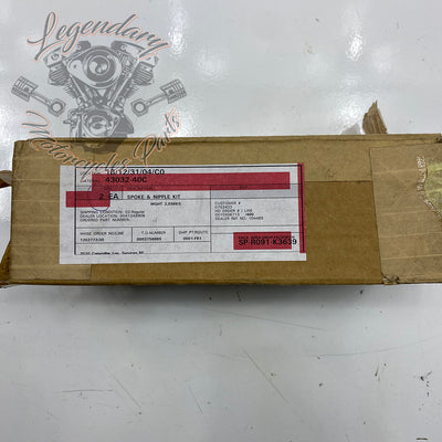 Zestaw szprych do obręczy 16" OEM 43032-40C