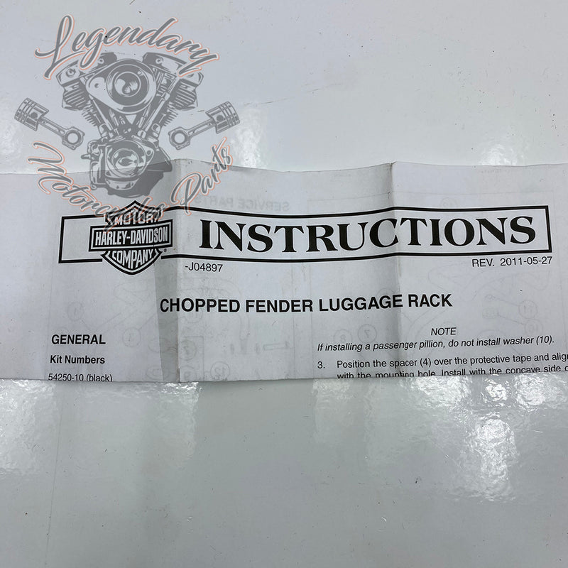Bagagedrager voor spatbord Chopped OEM 50300040