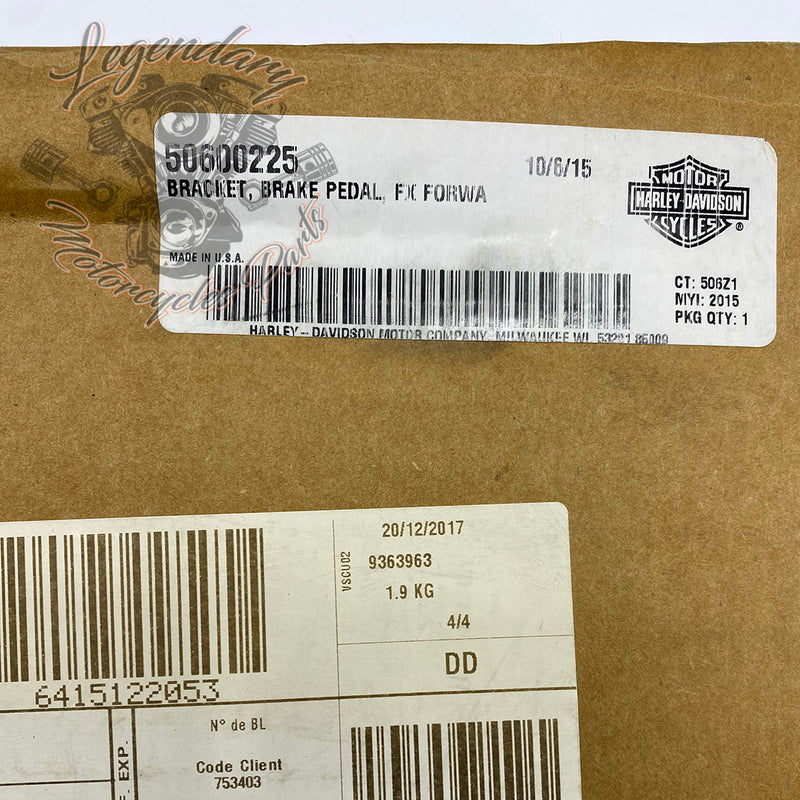 Suporte do pedal de travão OEM 50600225