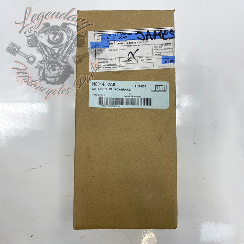Komplet ročice za zavoro in sklopko OEM N0014.02A8