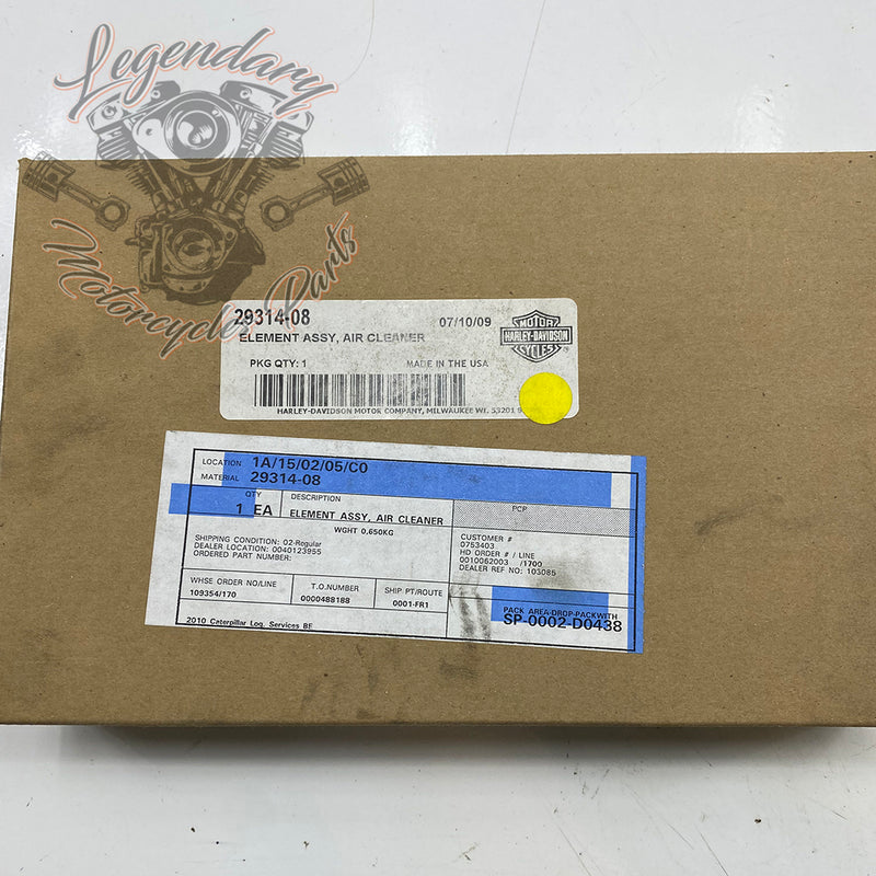 Élément filtrant OEM 29314-08