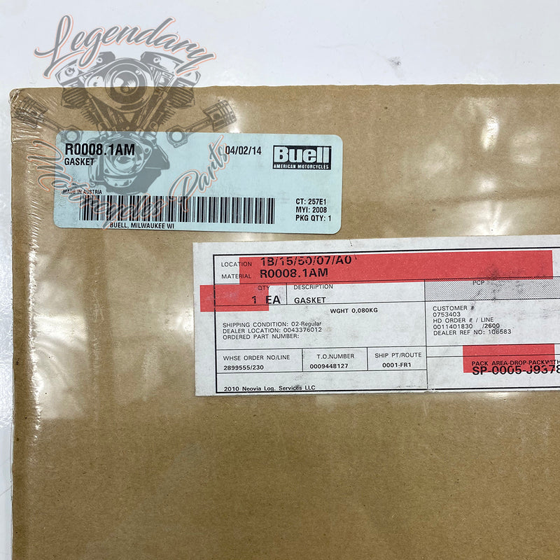 Ignition Cover Gasket OEM R0008.1AM