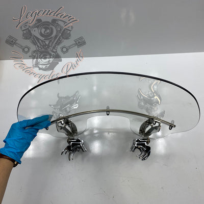 Compact quick-release windshield OEM 58063-04