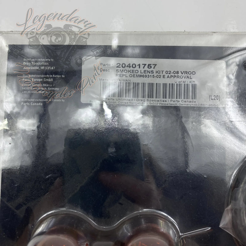 Kit de cabochons teintés de clignotant OEM 20401757