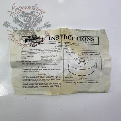 Connecting Rod Bearing OEM 24354-87A