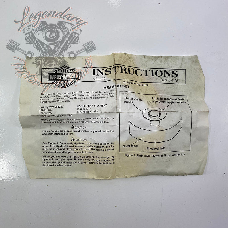 Connecting Rod Bearing OEM 24354-87A