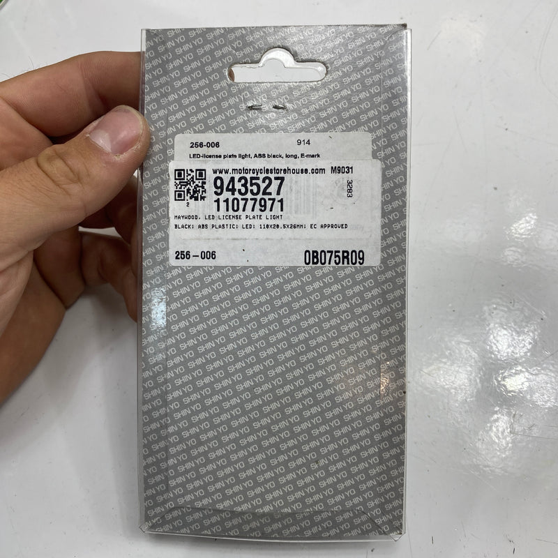 Éclairage de plaque d&