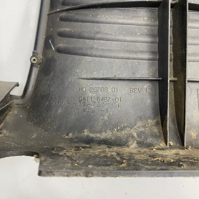 Cache de radiateur droit