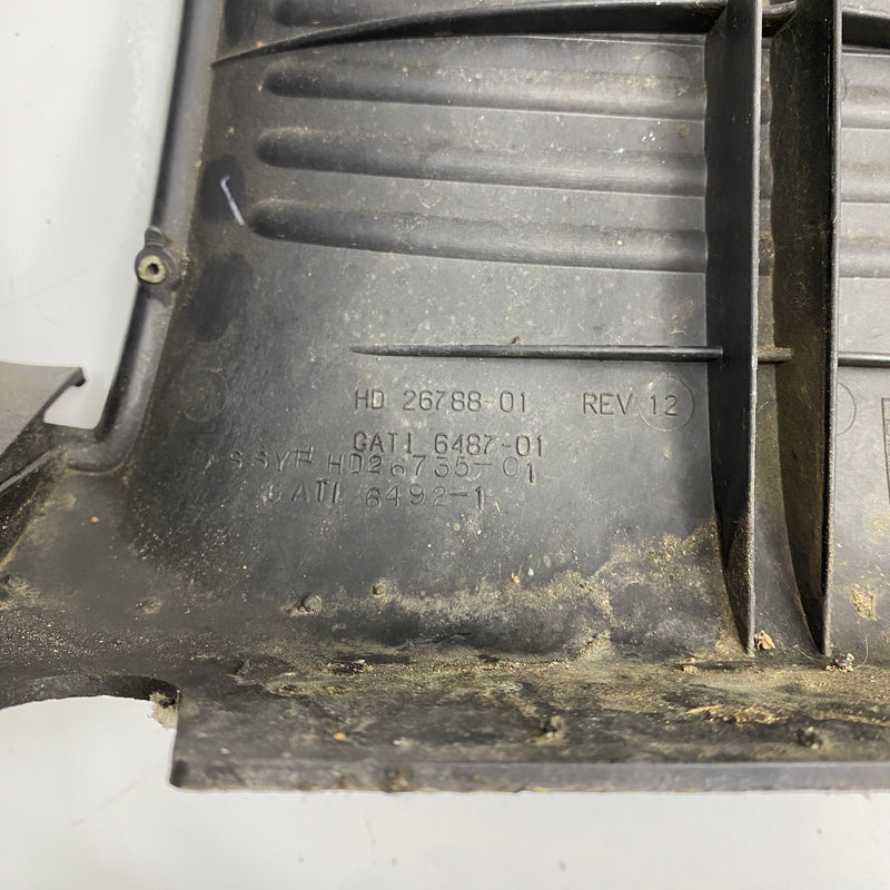 Cache de radiateur droit