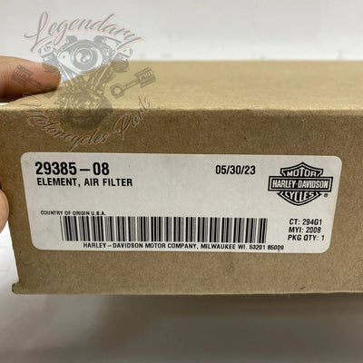 Filtre à air Screamin' Eagle OEM 29385-08