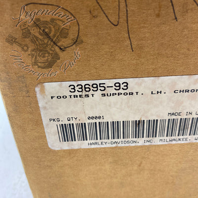 Soporte reposapiés izquierdo OEM 33695-93