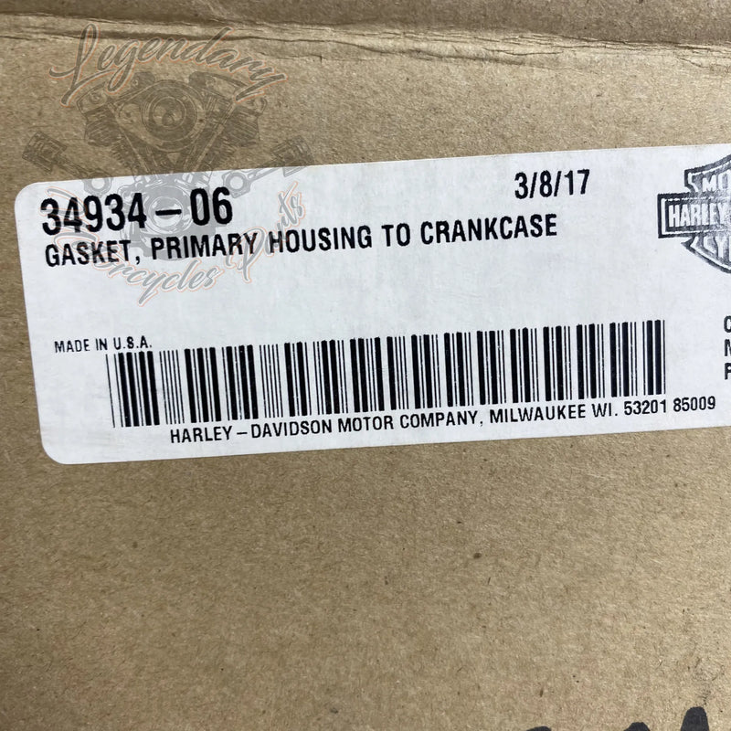 Primary Case Gasket OEM 34934-06