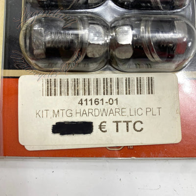 Kit de montaje de matrícula Bar and Shield 1/4"-20 x 3/4 OEM 41161-01