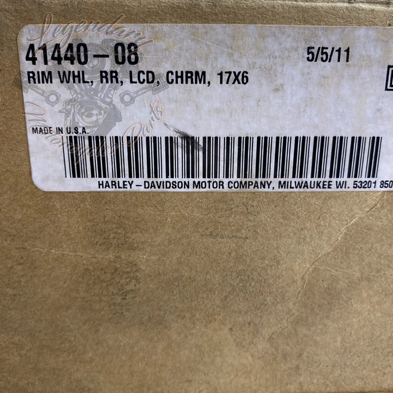 Rear Rim 17x6 OEM 41440-08