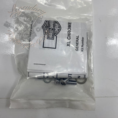 Kit de cilindro maestro y soporte de embrague cromados OEM 42307-07