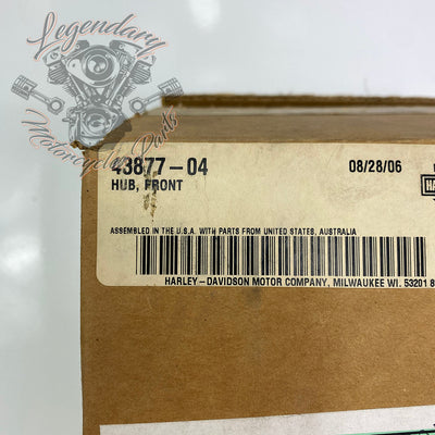 Buje de rueda delantera OEM 43877-04