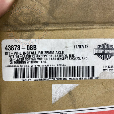 Kit di installazione ruota posteriore 25mm OEM 43878-08B