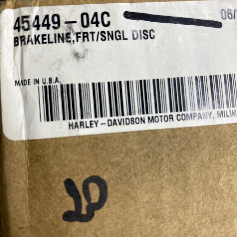 Tubo freno anteriore, monodisco OEM 45449-04C