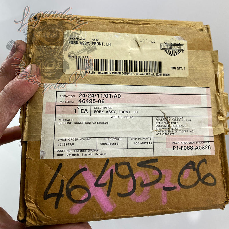 Lewy widelec przedni OEM 46495-06