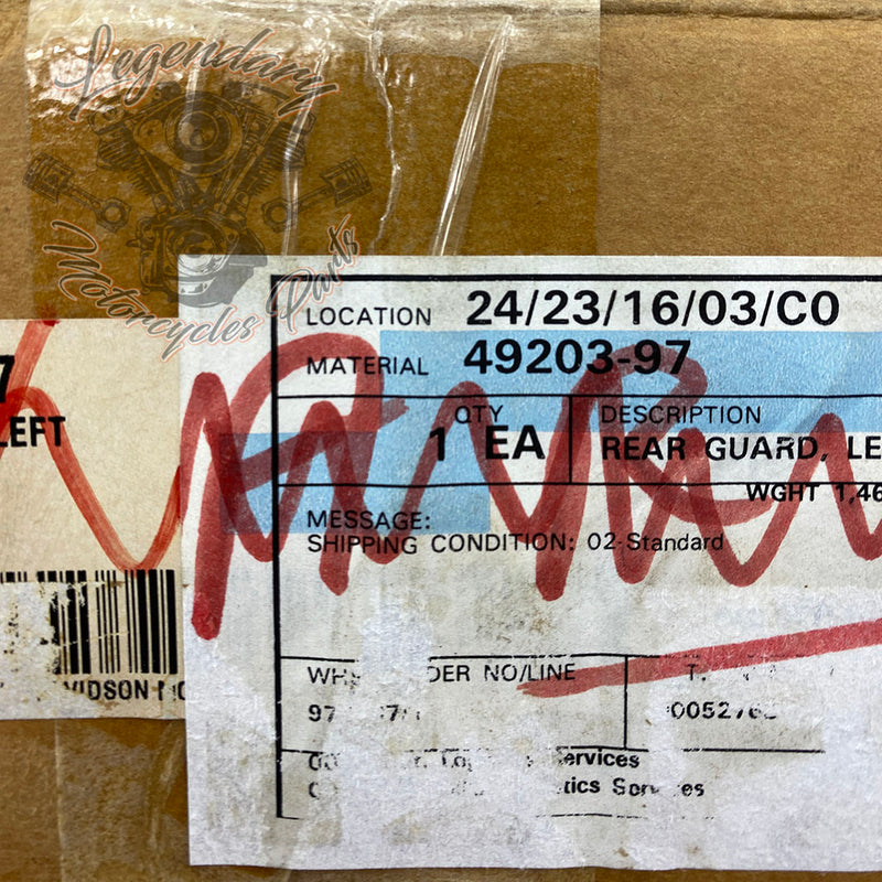 Linke Satteltaschenschiene OEM 49203-97