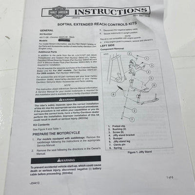 Kit de commandes avancées rallongées OEM 49223-08