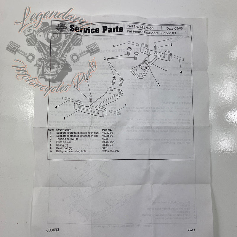 49279-06 plataformas de pasajeros OEM