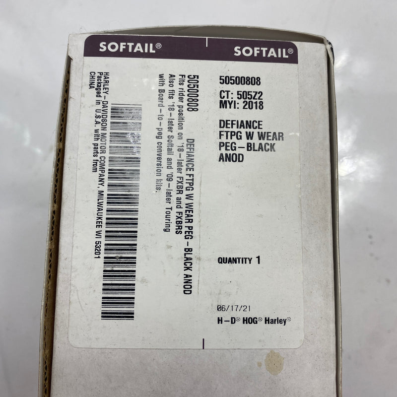 Defiance Footpegs OEM 50500808