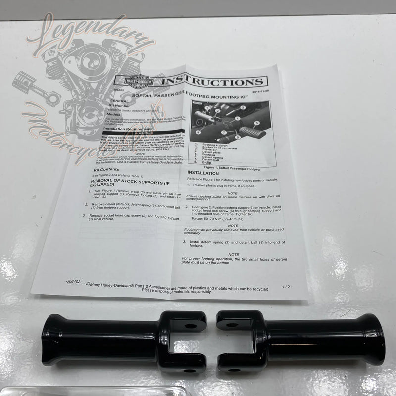 Passenger Footpeg Mounting Kit OEM 50501128