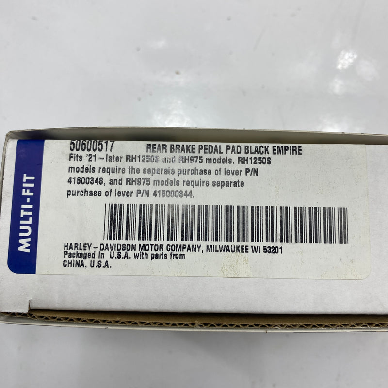Almohadilla de pedal de freno trasero OEM 50600517