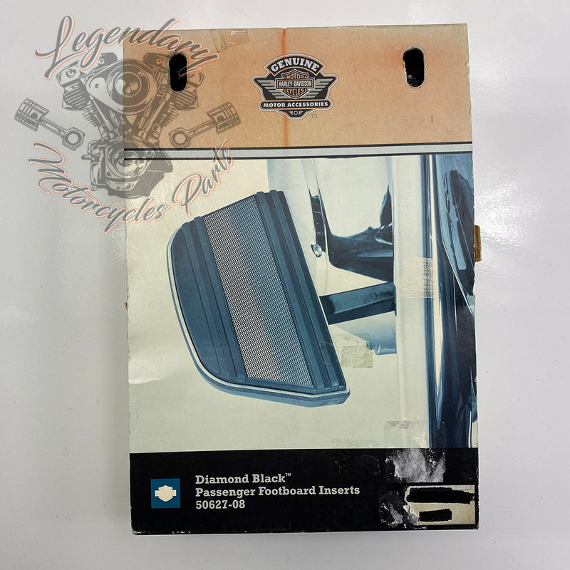 Passenger footrest inserts OEM 50627-08