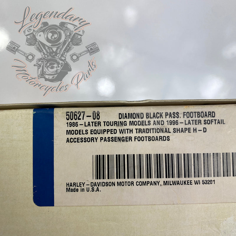 Passenger footrest inserts OEM 50627-08
