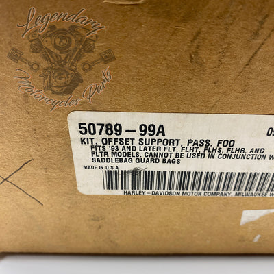 Passenger footpeg supports OEM 50789-99A