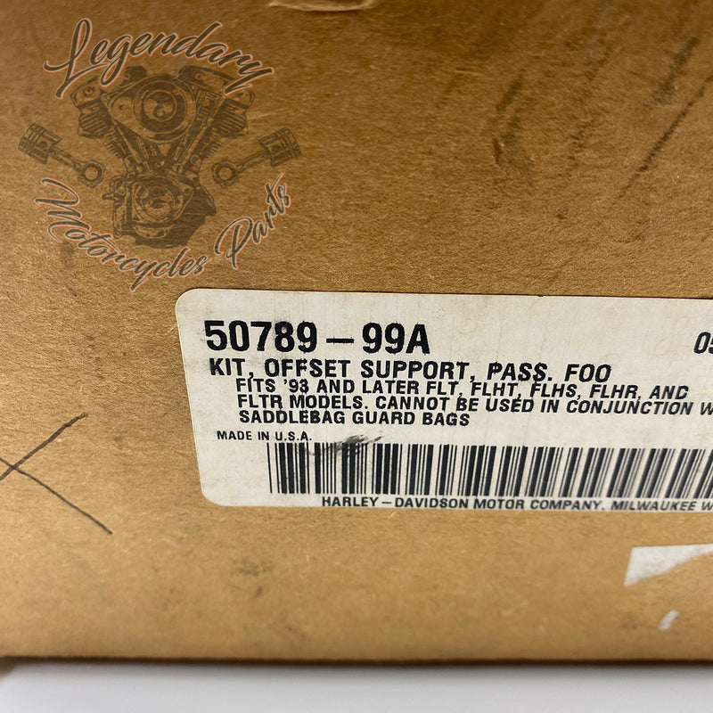 Passenger footpeg supports OEM 50789-99A