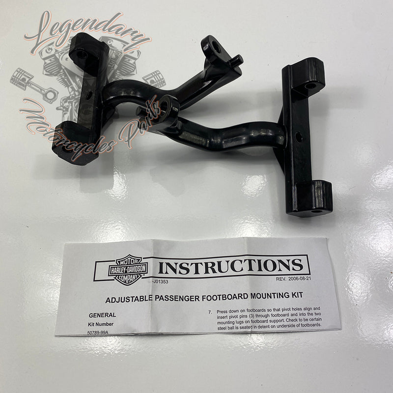 Passenger footpeg supports OEM 50789-99A