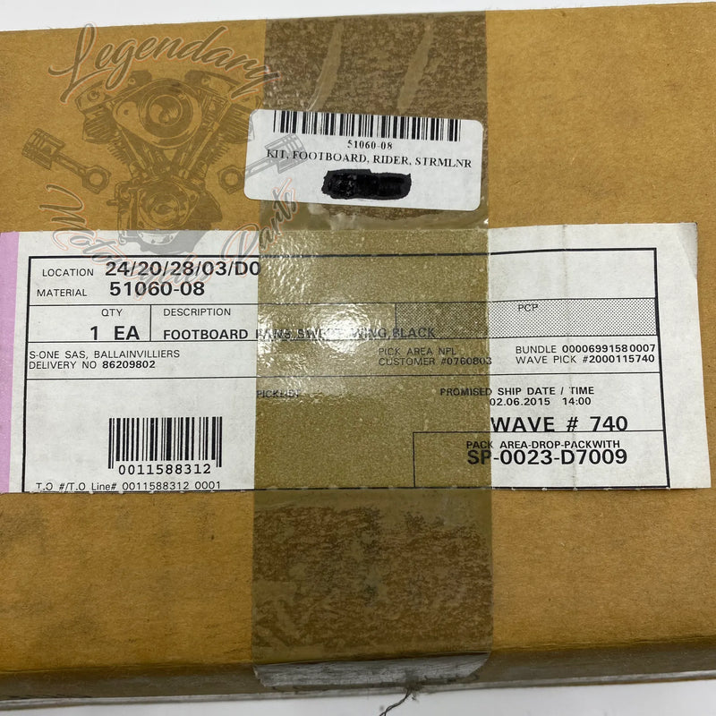 Footrest Plates OEM  51060-08