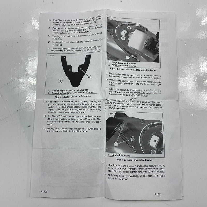 Base do guarda-lamas traseiro OEM 51120-01A