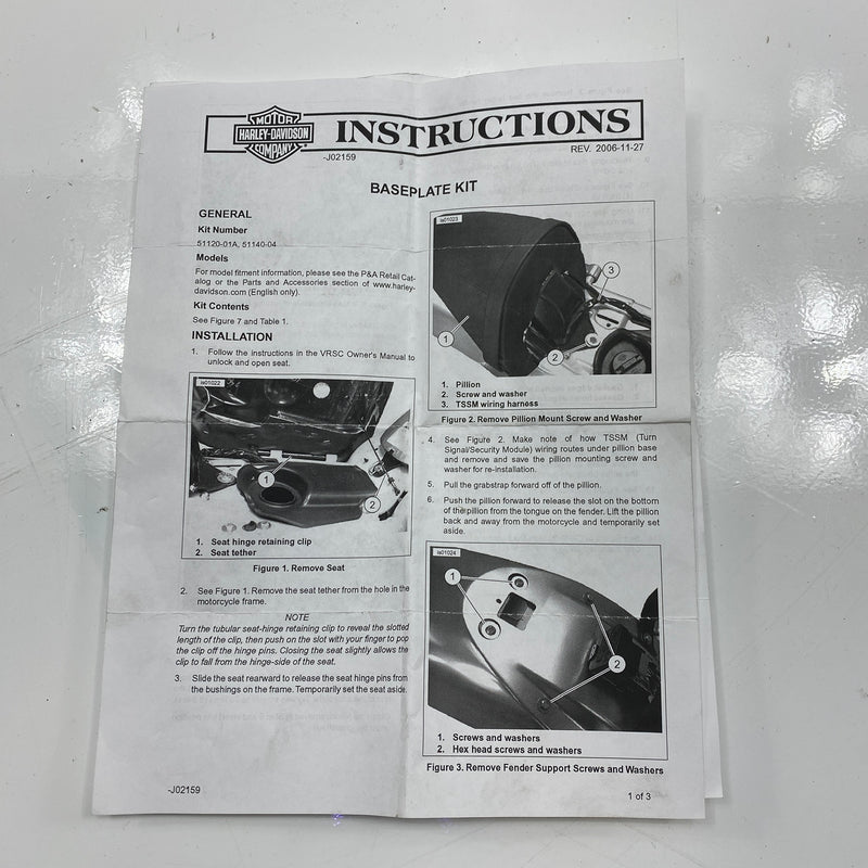 Base do guarda-lamas traseiro OEM 51120-01A