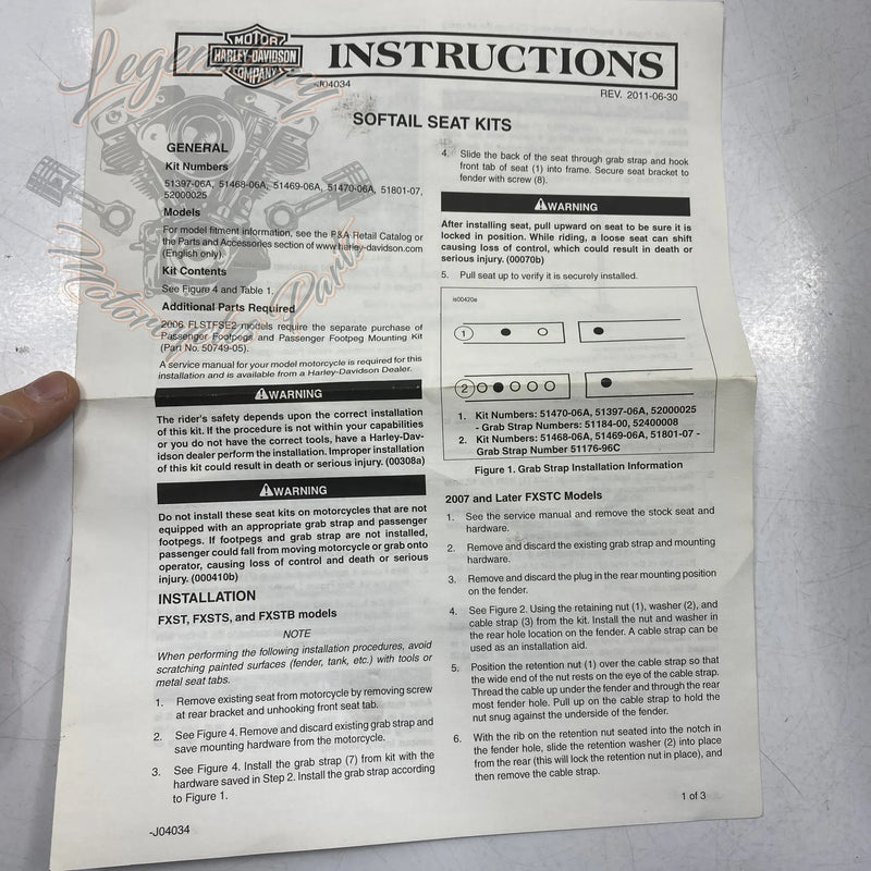 Selle duo Reach OEM 51470-06ADEMO