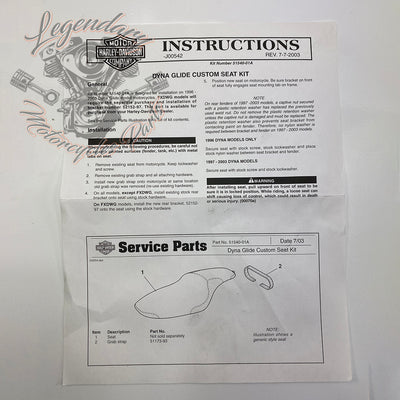 Sella biposto OEM 51540-01A